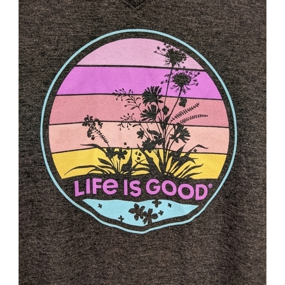 Life is Good Cool Tee Long Sleeve Classic Fit Size Small - Picture 5 of 5